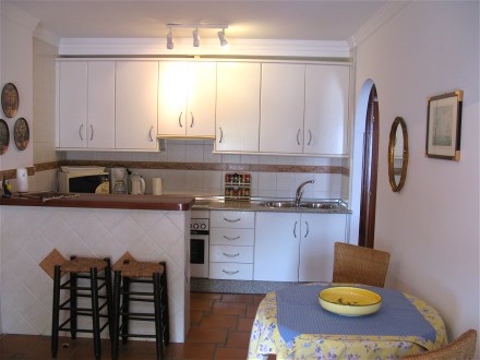 well equipped kitchen 